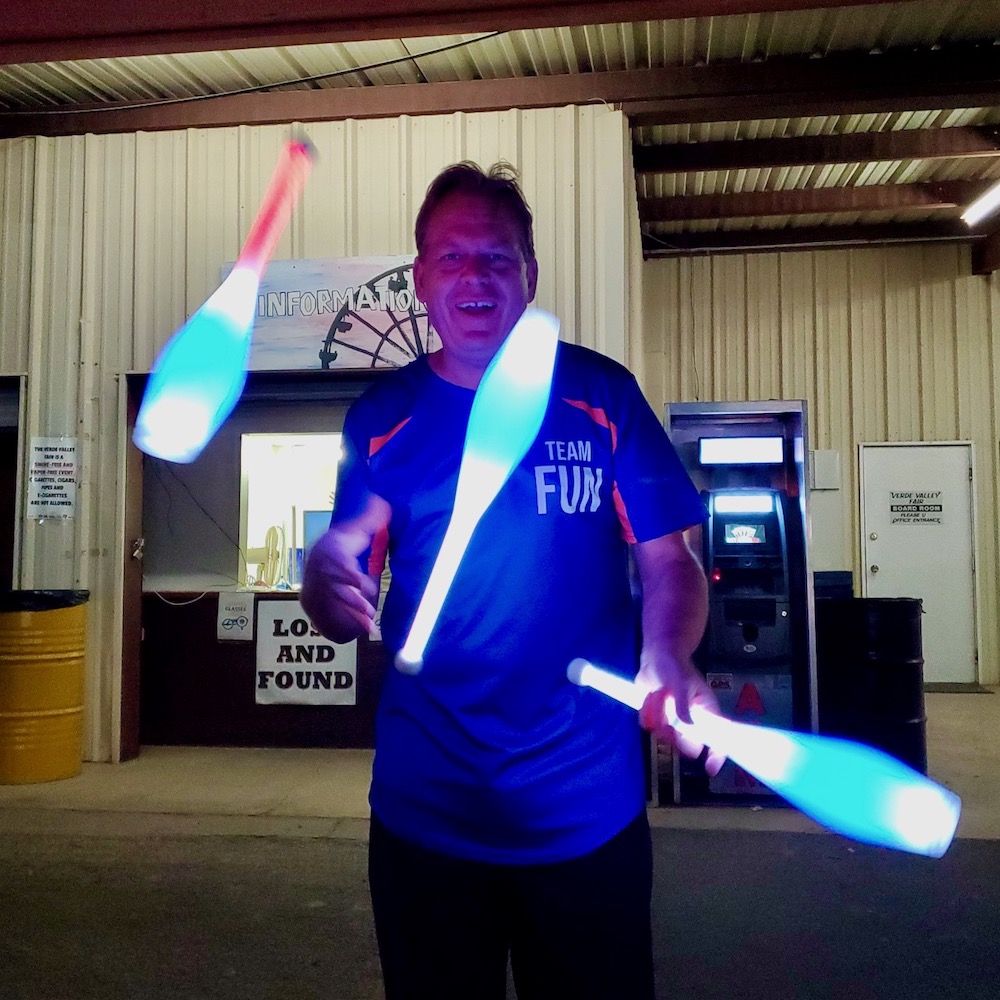 LED Glow Juggler